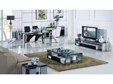 2303A Modern Stainless Steel Dining Table