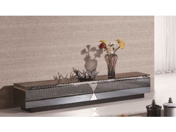2318 Modern Black TV Stand