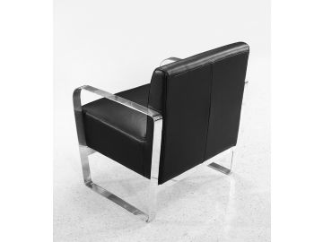 Brizo Modern Black Lounge Chair