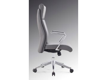 Iger Modern Grey High-Back Office Chair