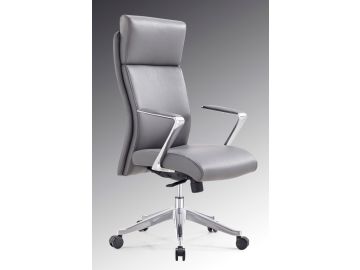 Iger Modern Grey High-Back Office Chair