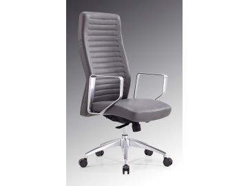 Barra Modern Grey High-Back Office Chair