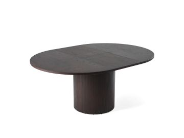 Modrest Miami - Modern Round Dining Table with Extension