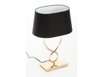 Abbott Gold & Black Table Lamp