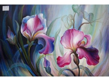 C1389 31" X 47" Oil Painting