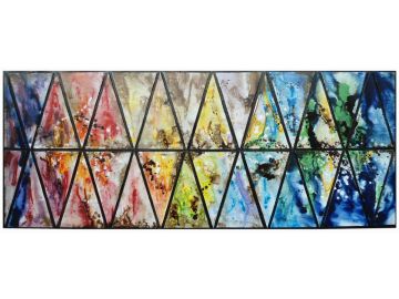 4983 59" X 24" Oil Painting 