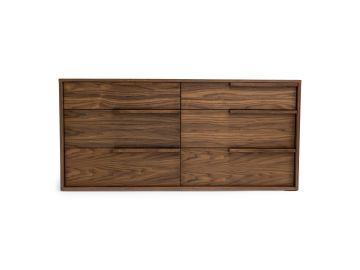 Amberlie - Modern Walnut Dresser