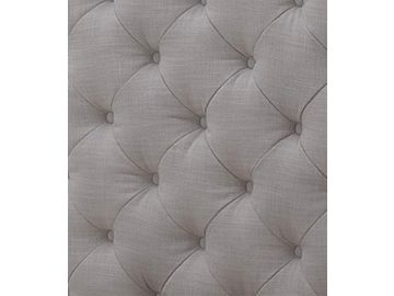 Ludwig Queen Grey Tufted Fabric Bed