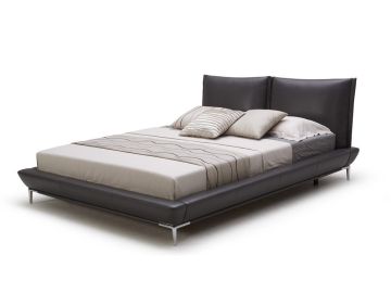 Loft Modern Eco-Leather Platform Bed