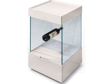 Vine Contemporary White Wine Shelf