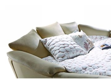 B801 Modern Bonded Leather Bed