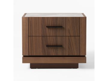 Bailey- Modern Walnut Nightstand
