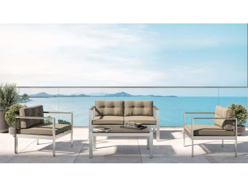 Baja Outdoor Grey Sofa Set