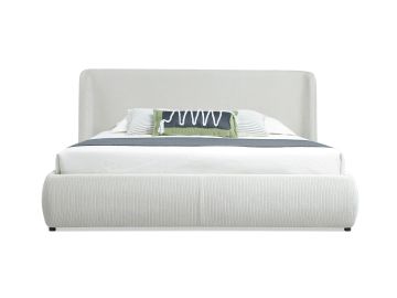 Butler - Sample - Off-White Fabric Bed