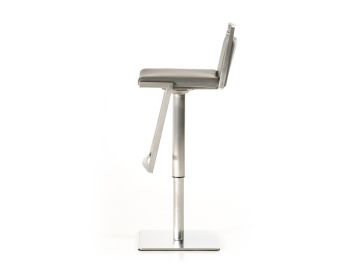 Peyton Modern Grey Bar Stool