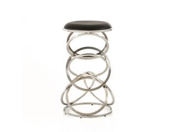 Sadie Modern Black Bar Stool