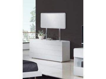 Bristol Contemporary Glossy Bedroom Set