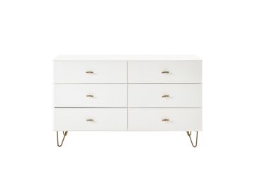 Bryan - Modern White Dresser