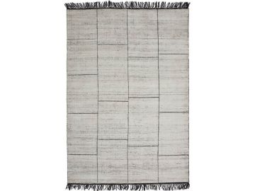Catania White and Black Rug