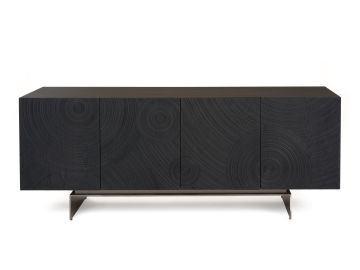 Cirque - Modern Black Ash Buffet