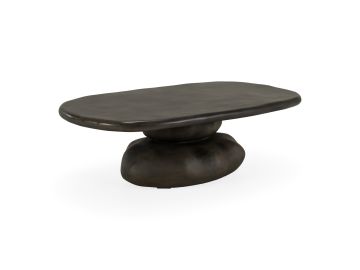 Coates - Modern Grey Fiberform Coffee Table