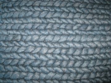 Comfort Petrol Wool Rug