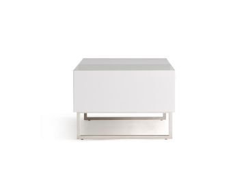 Vanguard Modern White Coffee Table