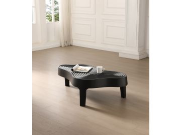 Quinter - Sample - Matte Black Freeform Coffee Table