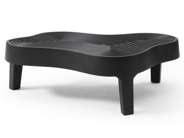 Quinter - Sample - Matte Black Freeform Coffee Table