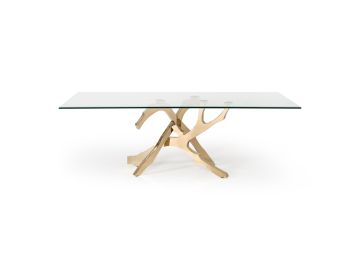 Modrest Legend Modern Glass Dining Table