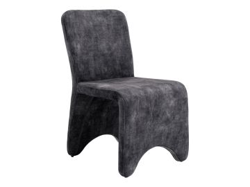 Ditka - Modern Grey Velvet Dining Chair (Set of 2)