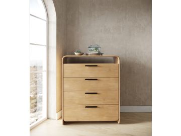 Dresden - Modern Natural Acacia Chest