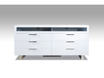 Dylan Modern White Dresser