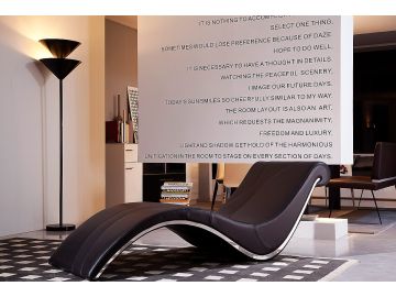Essen Modern Brown Leather Leisure Lounge Chaise