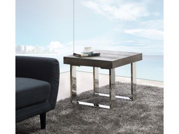 Lola Modern Grey End Table