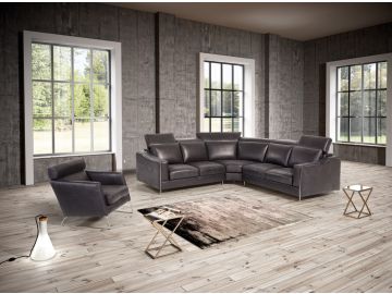 Emory - Modern Black Leather Chair