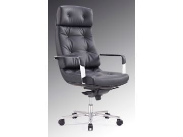 Forbes Modern Black High-Back Office Chair