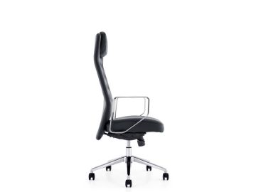 Modrest Tiller Modern Black High-Back Office Chair