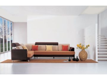 F 37 Contemporary fabric sectional sofa