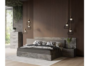 Ferrara - Modern Volcano Oxide Grey Bed