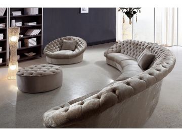 Cosmopolitan Fabric Sectional Sofa