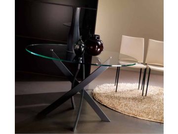 Barone Modern Round Dining Table 