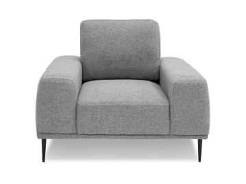 Fonda - Modern Grey Fabric Chair