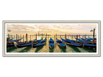 Gondola Framed Acrylic Painting