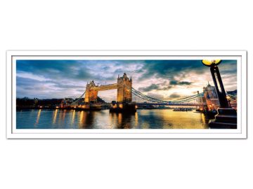 London Bridge Framed Acrylic Painting