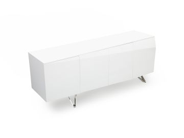 Columbia Modern White Buffet