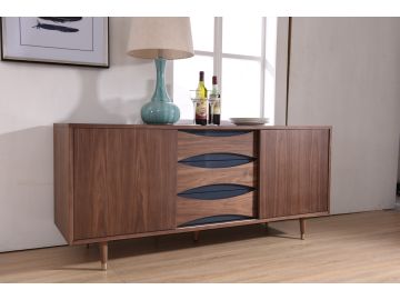 Gloria Modern Walnut Buffet
