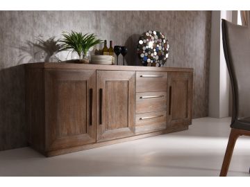 Cologne Modern White Wash Oak Buffet