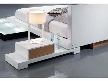 Galaxy - California King Bed with Walk-On Light Platform