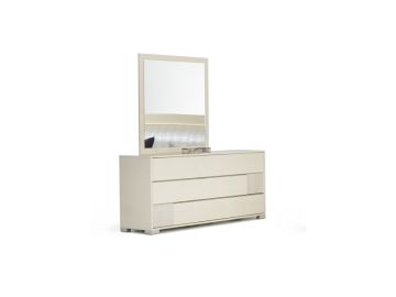 Modrest Grace Italian Modern Beige Mirror